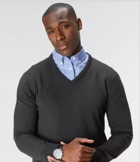 Herren Pullover V Ausschnitt