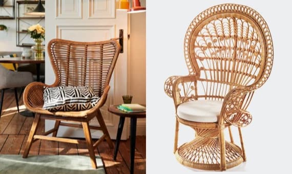 Rattansessel