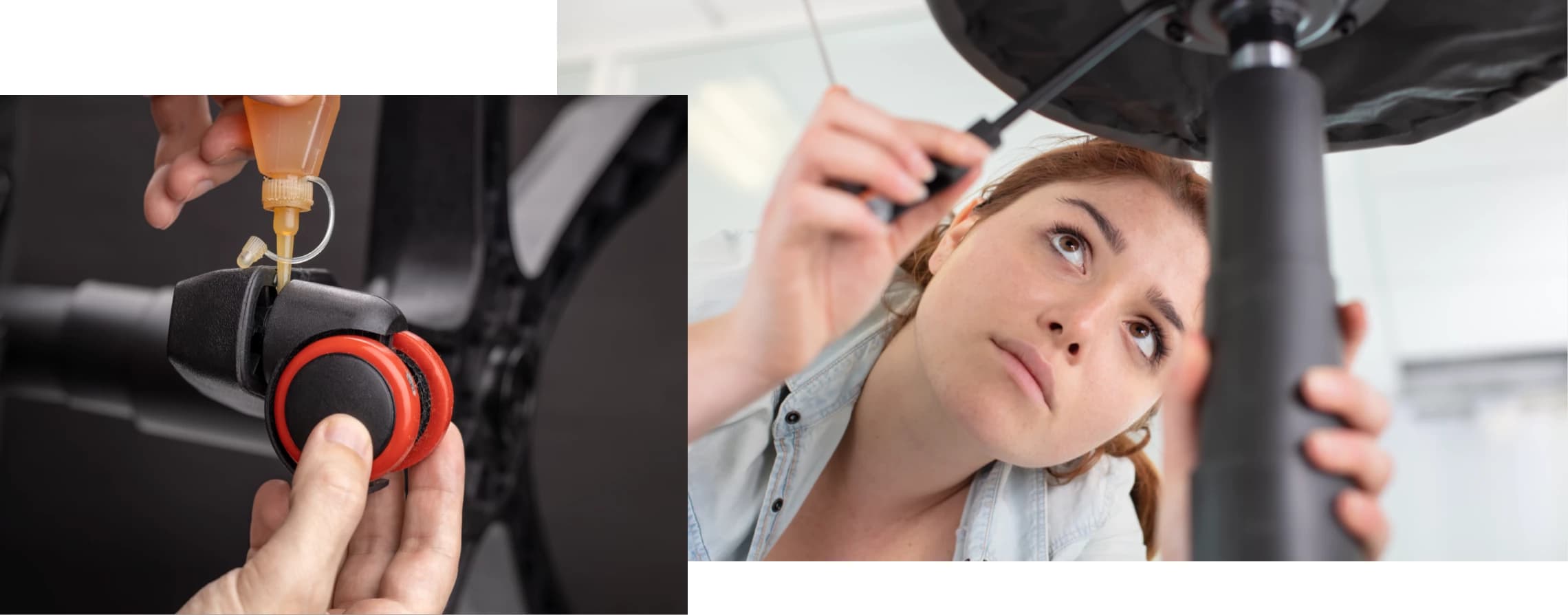 Bürostuhl: Reparatur
