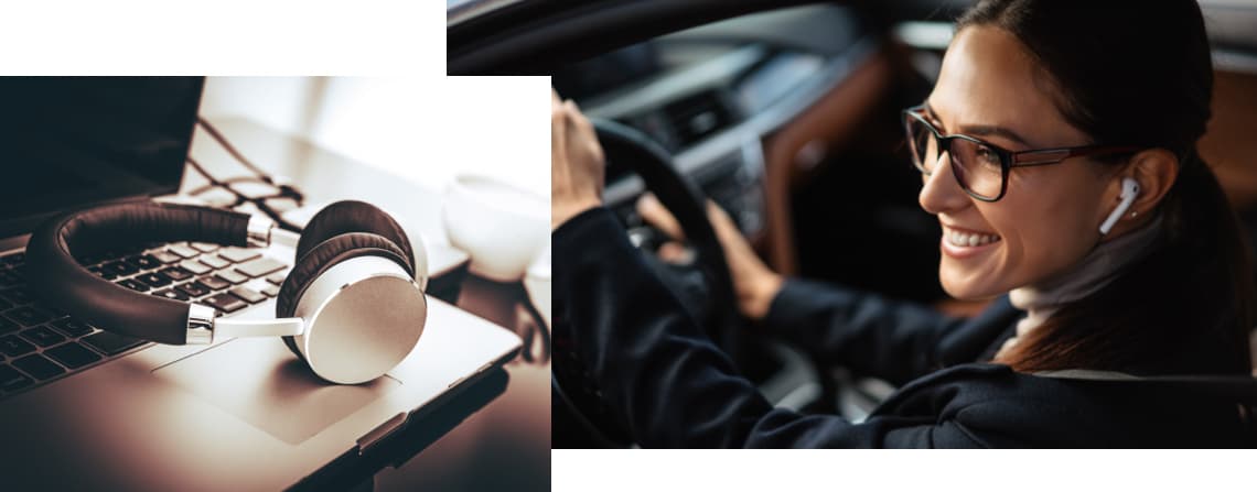 Kopfhörer beim Autofahren & im Straßenverkehr