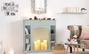 Wandgestaltung im Wohnzimmer