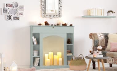 Wandgestaltung im Wohnzimmer