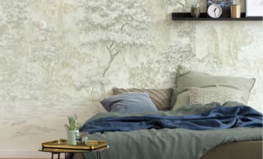 Wandgestaltung im Schlafzimmer