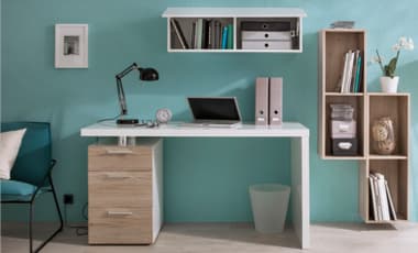 Wandgestaltung im Büro