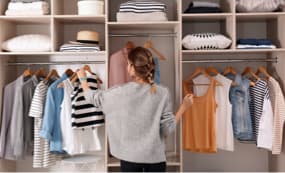 Begehbaren Kleiderschrank