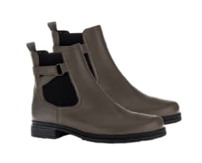 Graue Chelsea Boots