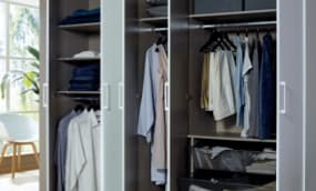 Kleiderschrank organisieren