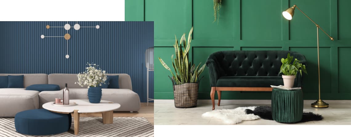 Farbgestaltung Wohnzimmer