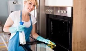 Backofen reinigen