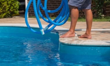 Pool überwintern
