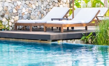 Pool-Sichtschutz