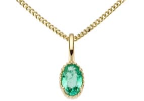 Schmuck mit Smaragd