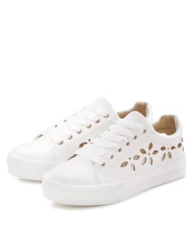 Weiße Sneaker