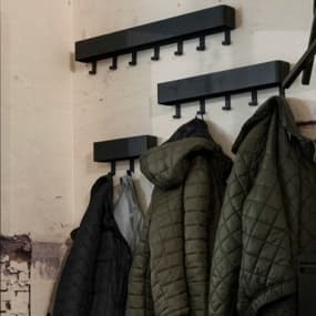 Garderobenleisten & Hakenleisten