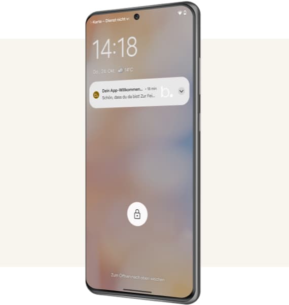 Push-Benachrichtigungen BAUR-App