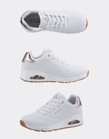 Weiße Sneakers