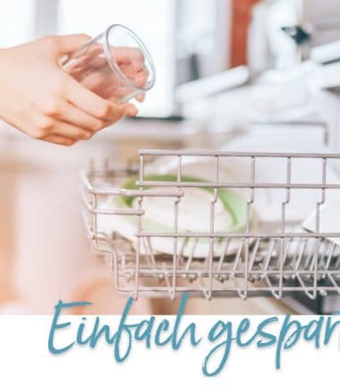 Spülmaschine: Wasserverbrauch