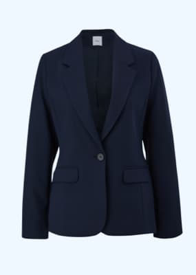 Blaue Kurzblazer
