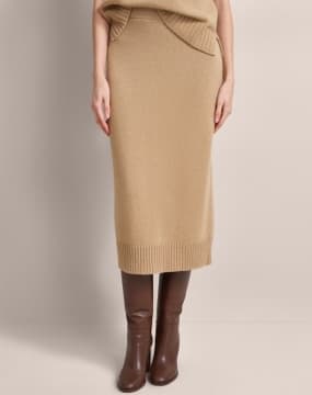 Beige Röcke