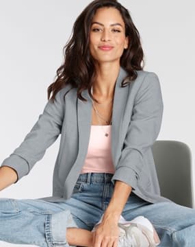 Graue Blazer
