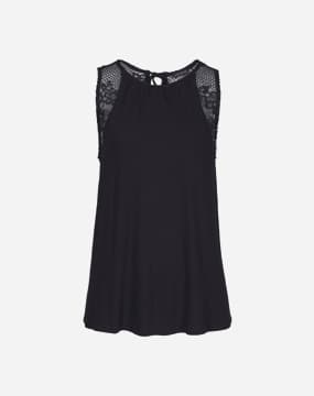 Schwarze Tops