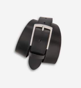 Schwarze Herrengürtel