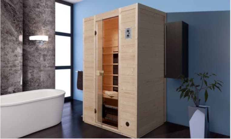 Sauna oder Infrarotkabine