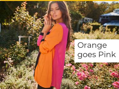 Orange goes Pink