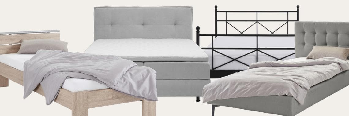 Bettarten im Vergleich