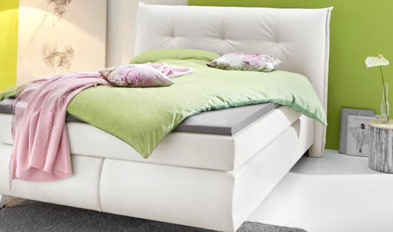 Boxspringbett beziehen