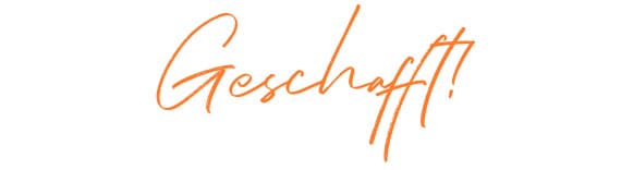 geschafft