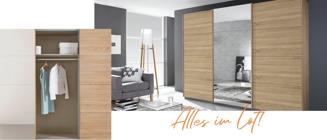 Schrank ausrichten