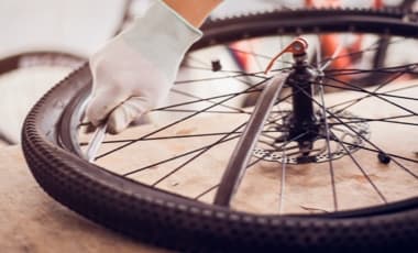 Fahrrad reparieren