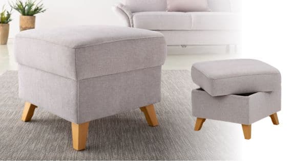 Hocker mit Stauraum