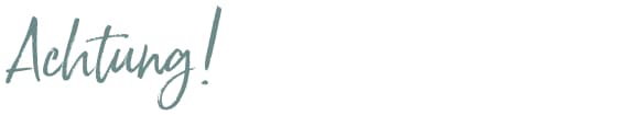 Achtung
