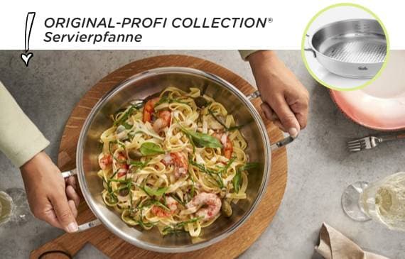 Unbeschichtete Pfannen