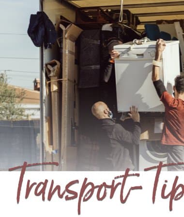 Spülmaschine: Gewicht & Transport