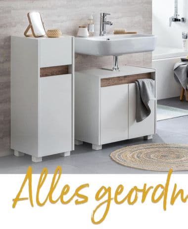 Badezimmer organisieren