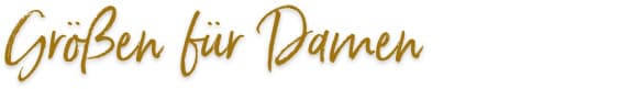 Größen für Damen