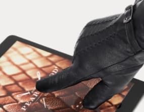 Lederhandschuhe Damen