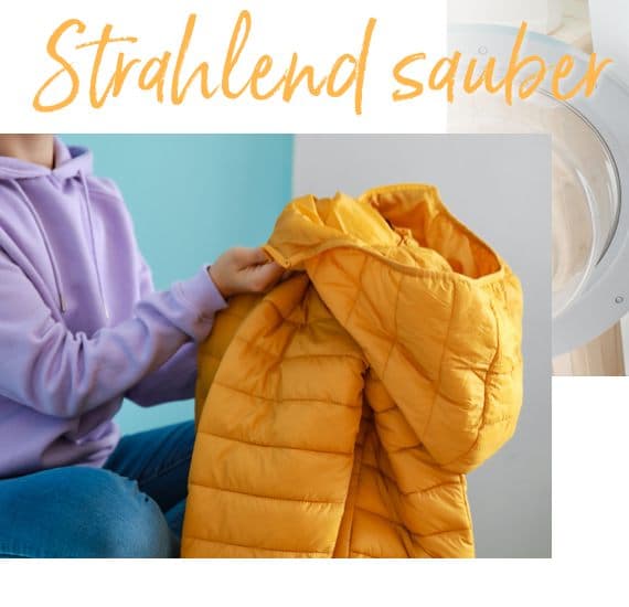 Strahlend sauber