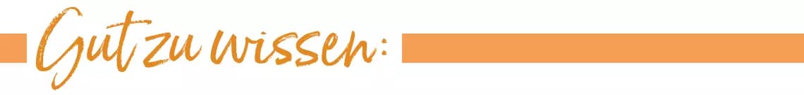 Gut zu wissen