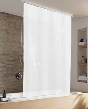 Duschvorhänge weiß