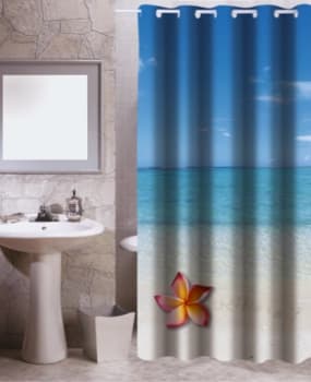 Duschvorhänge mit Motiv