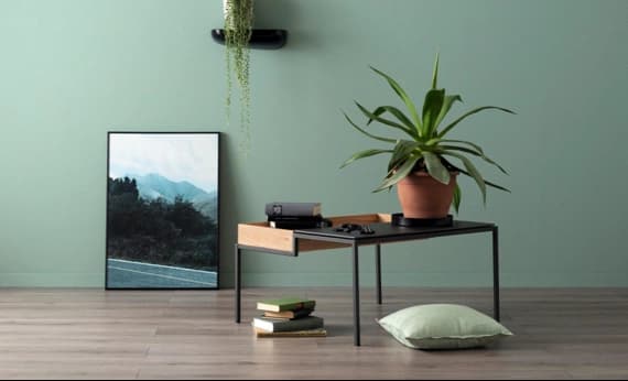 Wohnzimmer Grün