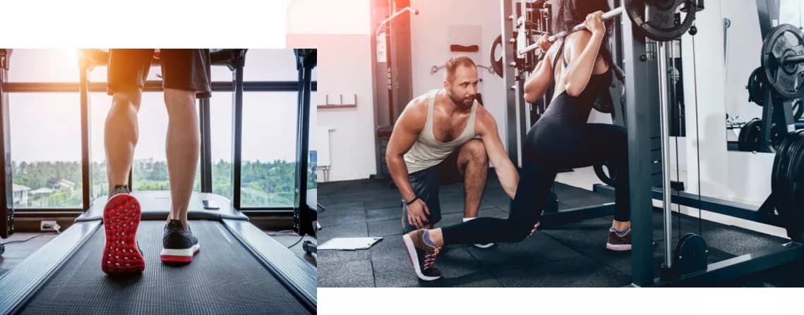 Sportschuhe für das Fitnessstudio