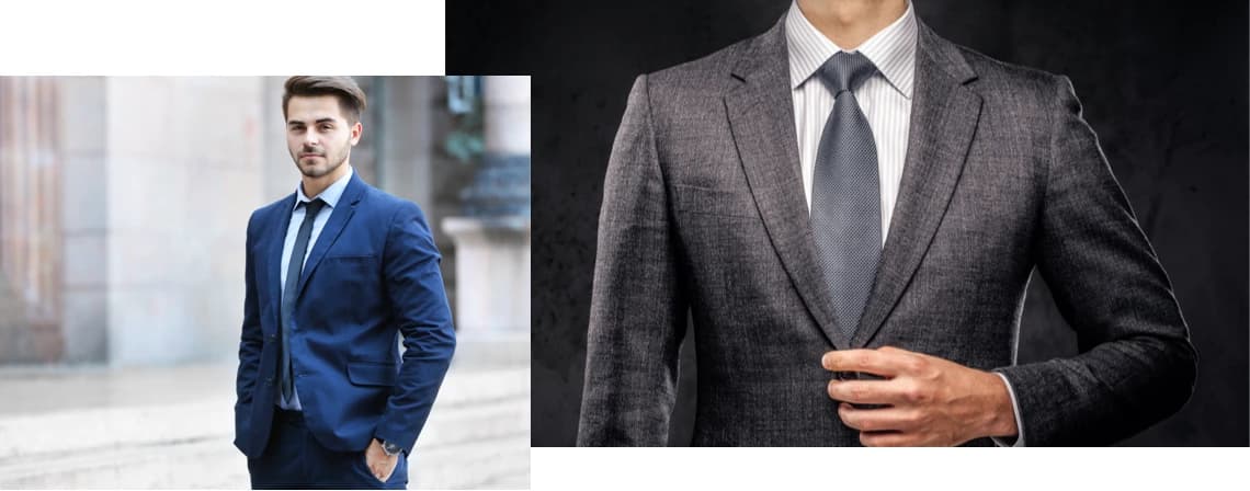 Krawattenlänge & Krawattenbreite