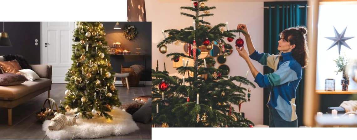 Weihnachtsbaum schmücken