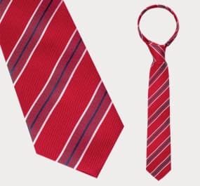 Rote Krawatten