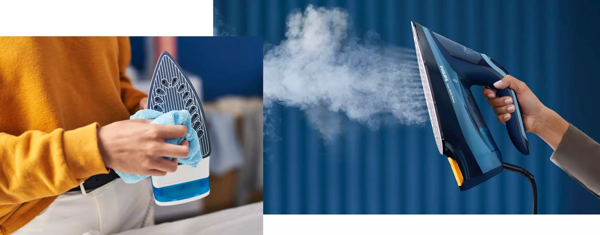 Bügeleisen entkalken